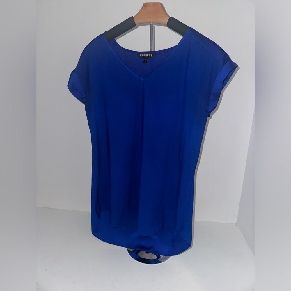 Express Royal Blue Blouse Small
